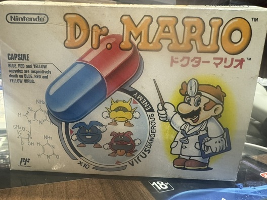 картинка Dr. Mario Nintendo Famicom original, made in Japan от магазина 66game.ru