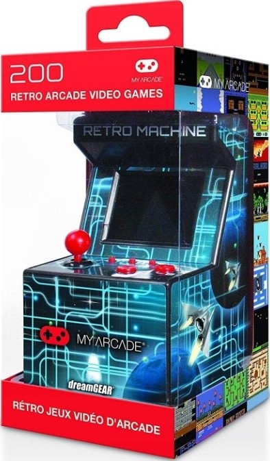 картинка My Arcade Retro Arcade Machine + 200 игр (Bandai) от магазина 66game.ru
