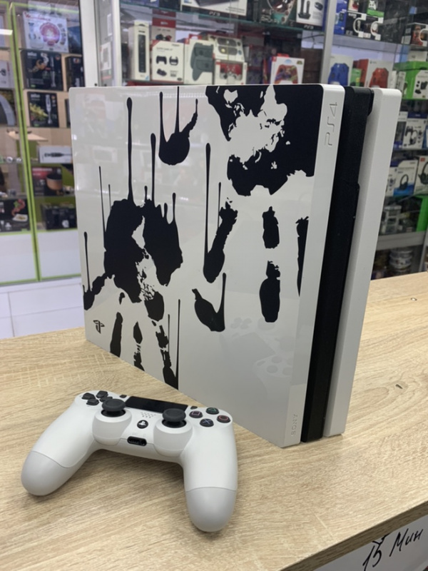 PlayStation 4 Pro 1TB + Death Stranding Limited Edition (Ростест) USED. Купить PlayStation 4 Pro 1TB + Death Stranding Limited Edition (Ростест) USED в магазине 66game.ru