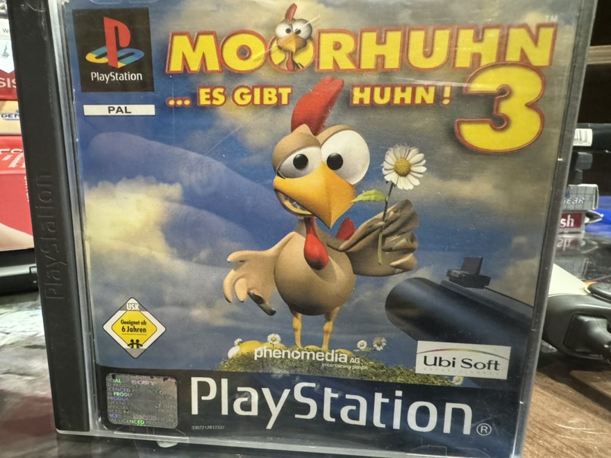 картинка Moorhuhn 3... es gibt Huhn! original [PS1, английская версия] USED от магазина 66game.ru
