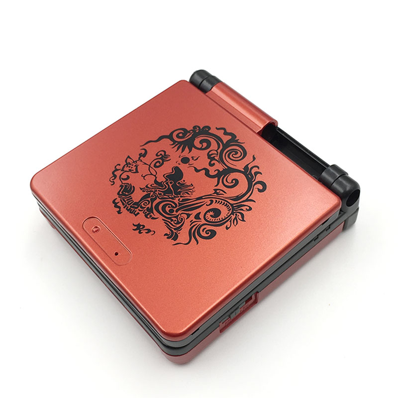 картинка Корпус Gameboy Advance SP в стиле игры Zelda (красный) от магазина 66game.ru
