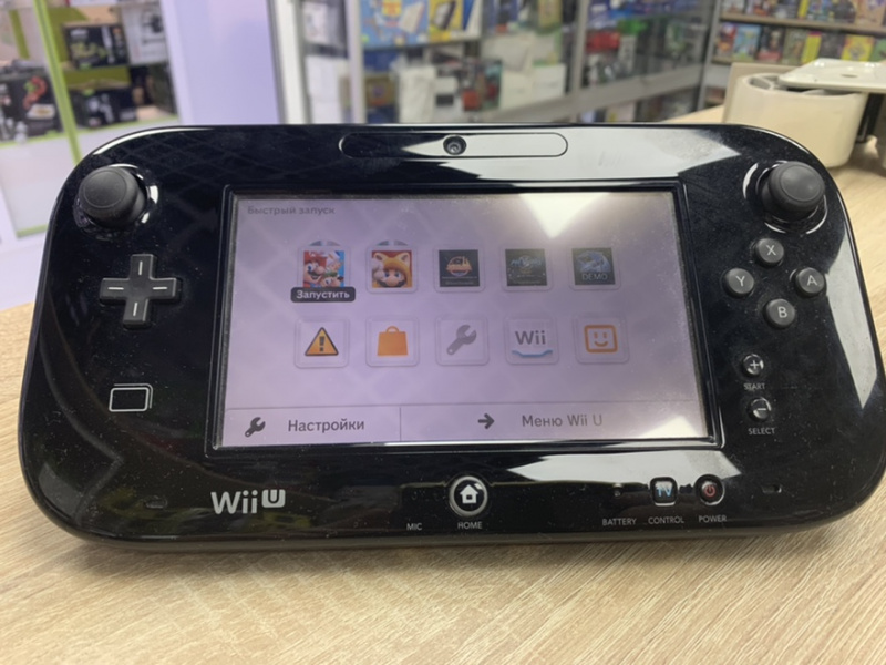 картинка Планшет для Nintendo WII U Б/У. Купить Планшет для Nintendo WII U Б/У в магазине 66game.ru