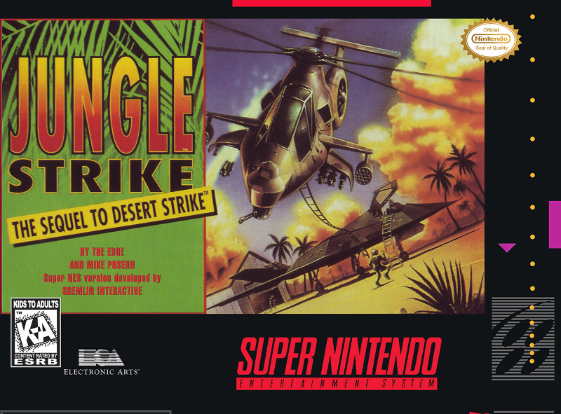 Jungle Strike (SNES PAL) . Купить Jungle Strike (SNES PAL)  в магазине 66game.ru