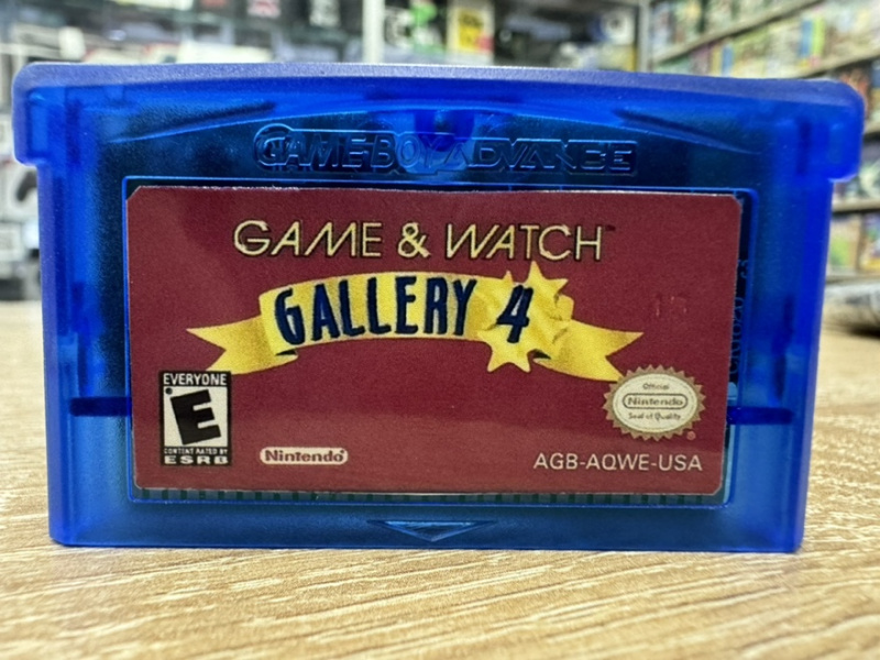 картинка Game & Watch Gallery 4 (английская версия) [GBA]. Купить Game & Watch Gallery 4 (английская версия) [GBA] в магазине 66game.ru