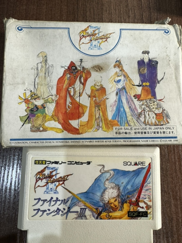 картинка Final Fantasy III original, made in Japan от магазина 66game.ru