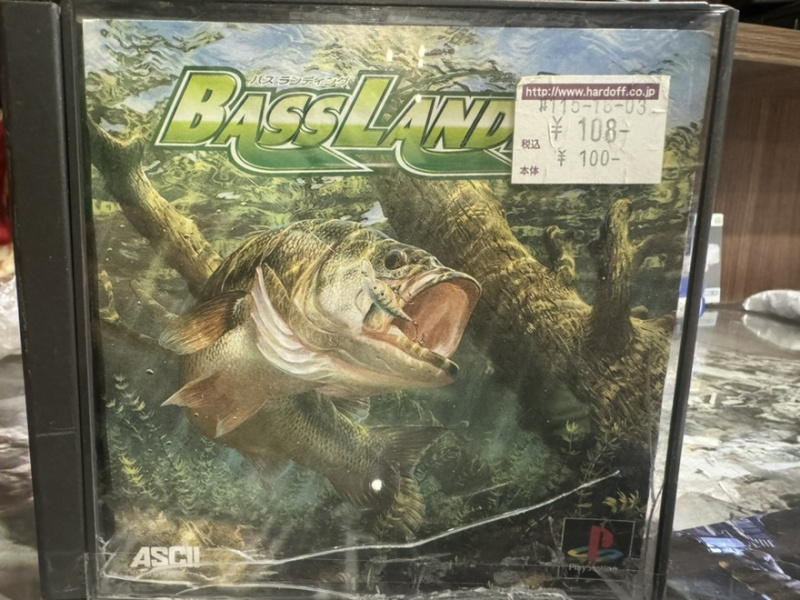 картинка Bass Landing original [PS1, английская версия] USED   от магазина 66game.ru