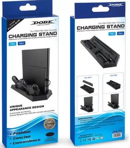 картинка Подставка + зарядная станция PS4/Slim Multi-Functional Charging stand TP4-891. Купить Подставка + зарядная станция PS4/Slim Multi-Functional Charging stand TP4-891 в магазине 66game.ru