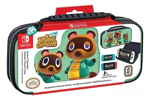 картинка Сумка Nintendo Switch Game Traveler Deluxe Animal Crossing NNS-34AC Original. Купить Сумка Nintendo Switch Game Traveler Deluxe Animal Crossing NNS-34AC Original в магазине 66game.ru