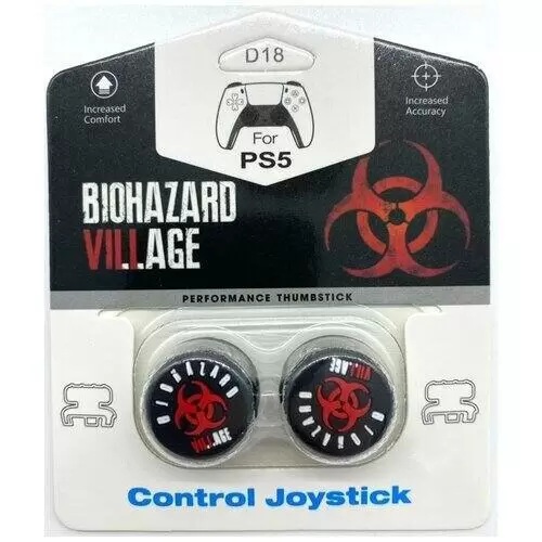 картинка Накладки на стики для геймпада DualSense Biohazard VII.I. Age. Купить Накладки на стики для геймпада DualSense Biohazard VII.I. Age в магазине 66game.ru