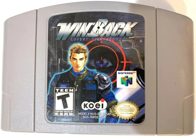 картинка WinBack - Covert Operations (NES 64 NTSC) от магазина 66game.ru