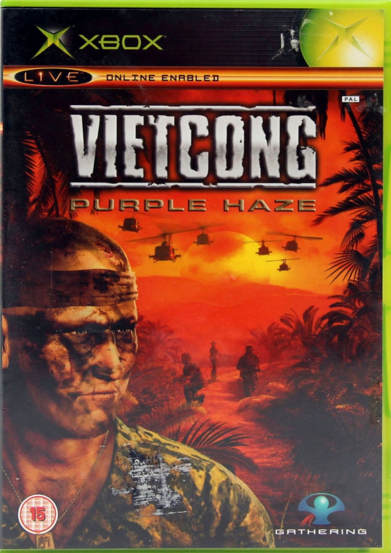 картинка Vietcong: Purple Haze original [XBOX, английская версия] USED. Купить Vietcong: Purple Haze original [XBOX, английская версия] USED в магазине 66game.ru