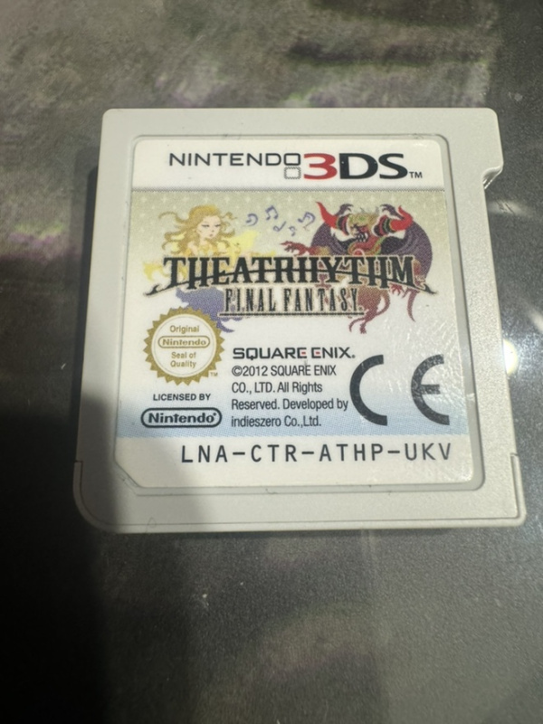 картинка Theatrhythm Final Fantasy [3DS] USED. Купить Theatrhythm Final Fantasy [3DS] USED в магазине 66game.ru