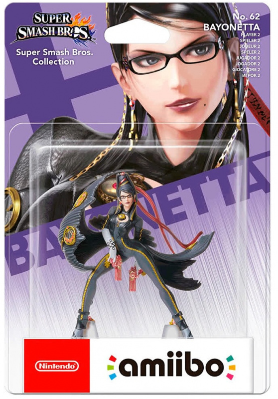 картинка Фигурка Amiibo Bayonetta (Player 2) (коллекция Super Smash Bros). Купить Фигурка Amiibo Bayonetta (Player 2) (коллекция Super Smash Bros) в магазине 66game.ru