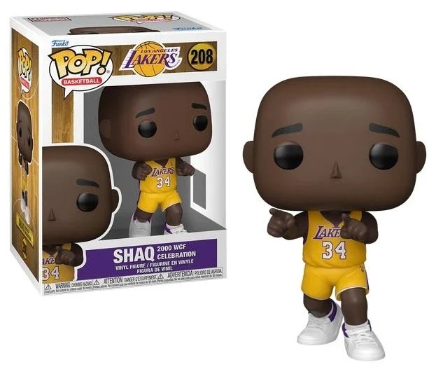 картинка Фигурка Funko POP!  NBA Lakers Shaquille O'Neal (208). Купить Фигурка Funko POP!  NBA Lakers Shaquille O'Neal (208) в магазине 66game.ru
