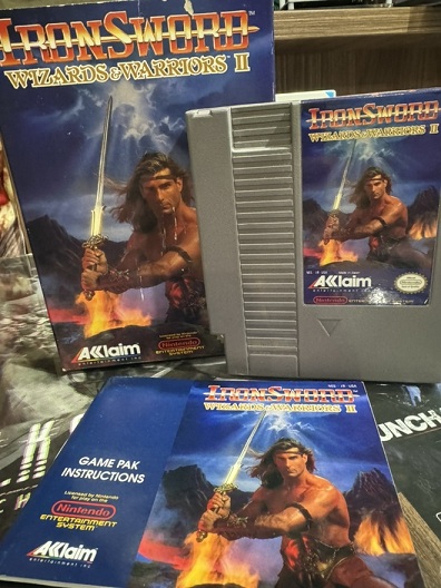 картинка NES Ironsword: Wizards & Warriors II ORIGINAL !!! NTSC Комплект от магазина 66game.ru