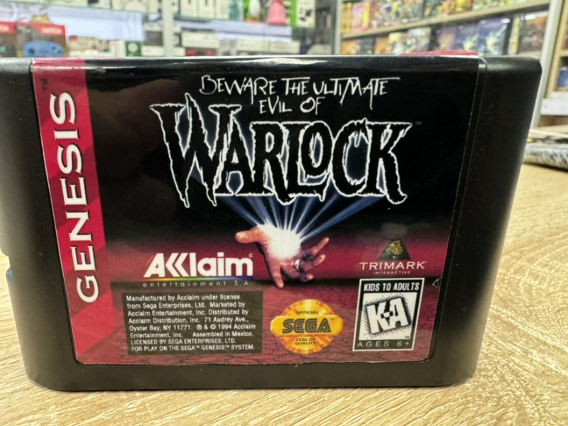 картинка Warlock [русская версия] [Sega]. Купить Warlock [русская версия] [Sega] в магазине 66game.ru