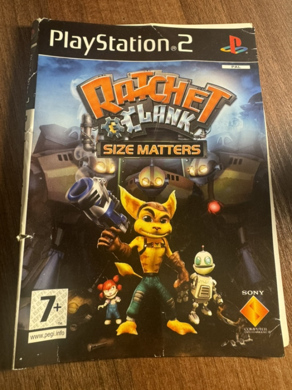 картинка Обложка игры PS2 Ratchet and Clank: Size Matters. Купить Обложка игры PS2 Ratchet and Clank: Size Matters в магазине 66game.ru