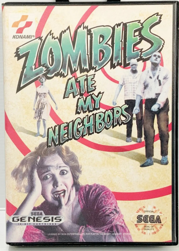 картинка Zombies Ate My Neighbors (Original) [Sega Genesis]. Купить Zombies Ate My Neighbors (Original) [Sega Genesis] в магазине 66game.ru