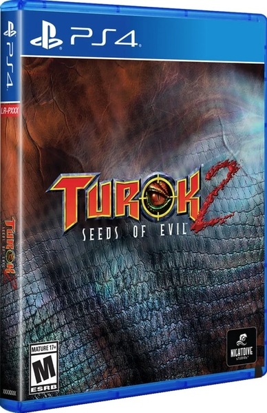 картинка Turok 2: Seeds of Evil [PS4, английская версия] USED. Купить Turok 2: Seeds of Evil [PS4, английская версия] USED в магазине 66game.ru