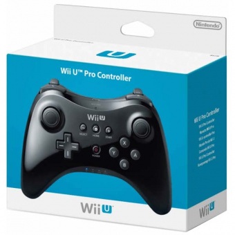 картинка Контроллер Wii U Pro Controller (Оригинал) NEW. Купить Контроллер Wii U Pro Controller (Оригинал) NEW в магазине 66game.ru