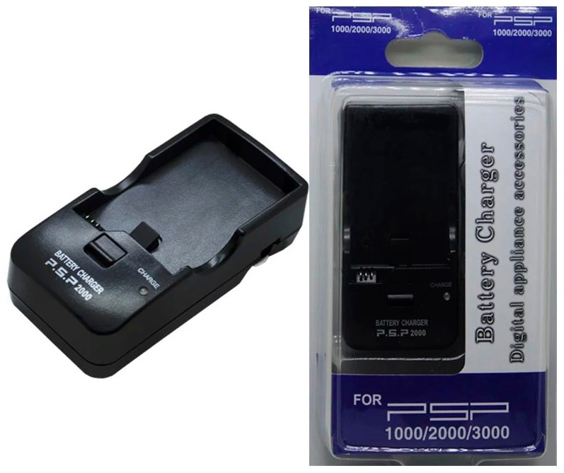 картинка Battery Charger PSP 2000/3000. Купить Battery Charger PSP 2000/3000 в магазине 66game.ru