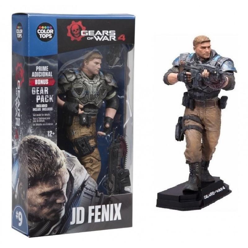 картинка Фигурка GEARS OF WAR 4 - JD FENIX  McFarlane Toys 18см. Купить Фигурка GEARS OF WAR 4 - JD FENIX  McFarlane Toys 18см в магазине 66game.ru