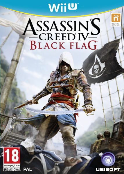 картинка Assassin's Creed IV (4) Black Flag (Русская версия) [Wii U] USED. Купить Assassin's Creed IV (4) Black Flag (Русская версия) [Wii U] USED в магазине 66game.ru