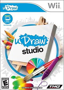 картинка uDraw Studio [Wii] USED. Купить uDraw Studio [Wii] USED в магазине 66game.ru