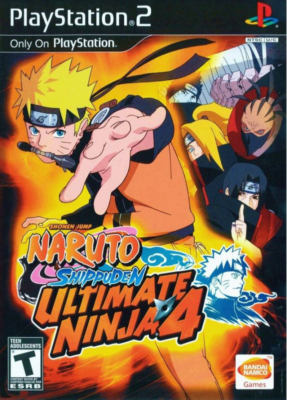 картинка Naruto Shippuden: Ultimate Ninja 4 [PS2] NEW. Купить Naruto Shippuden: Ultimate Ninja 4 [PS2] NEW в магазине 66game.ru