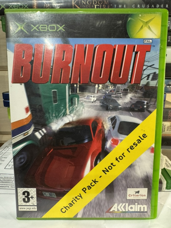 картинка Burnout original [XBOX, английская версия] USED. Купить Burnout original [XBOX, английская версия] USED в магазине 66game.ru