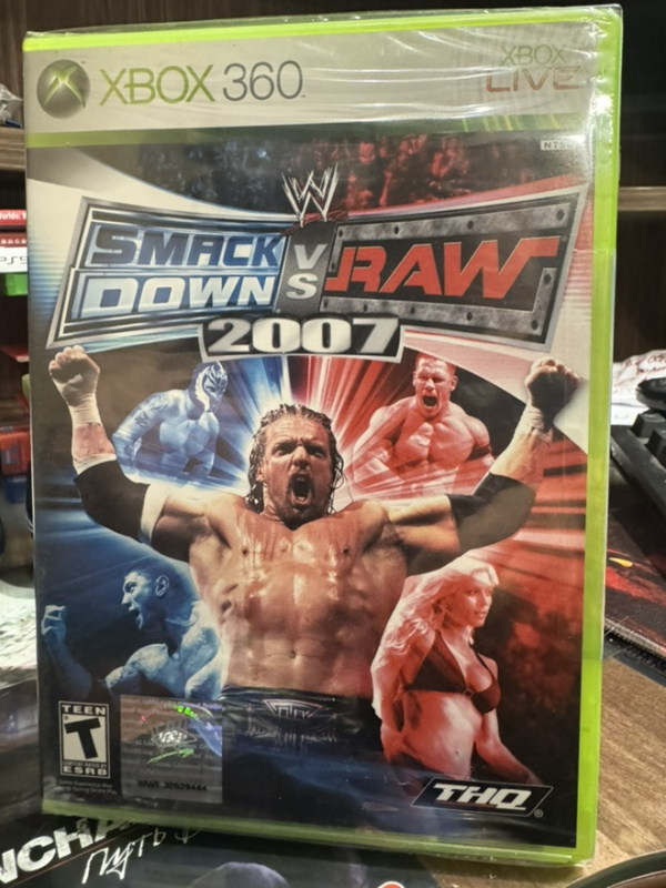 картинка WWE Smackdown vs. Raw 2007 [Xbox 360, английская версия]. Купить WWE Smackdown vs. Raw 2007 [Xbox 360, английская версия] в магазине 66game.ru