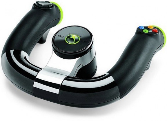 картинка Руль Беспроводной Wireless Speed Wheel Microsoft [Xbox 360] USED. Купить Руль Беспроводной Wireless Speed Wheel Microsoft [Xbox 360] USED в магазине 66game.ru