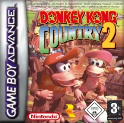 картинка Donkey Kong Country 2 (английская  версия) [GBA]. Купить Donkey Kong Country 2 (английская  версия) [GBA] в магазине 66game.ru