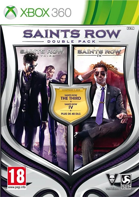 картинка Saints Row Double Pack [Xbox 360, английская версия]. Купить Saints Row Double Pack [Xbox 360, английская версия] в магазине 66game.ru