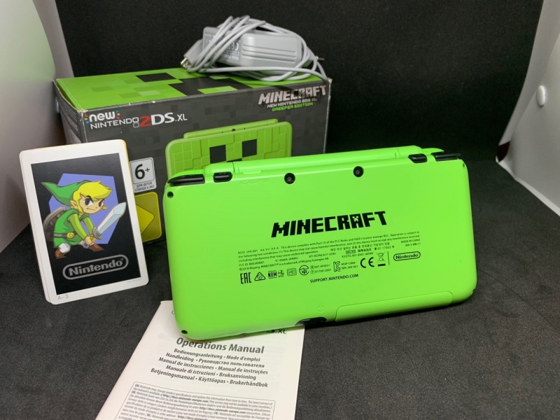 New Nintendo 2DS XL Minecraft Edition + 32 Gb (Игры) [USED]. Купить New Nintendo 2DS XL Minecraft Edition + 32 Gb (Игры) [USED] в магазине 66game.ru