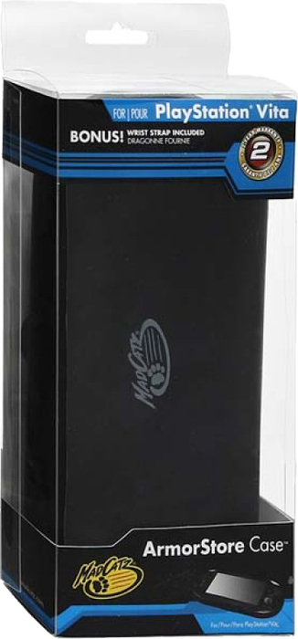 картинка Футляр Madcatz ArmorStore защитный с силиконовой вставкой черный PS VITA MCP79571B002. Купить Футляр Madcatz ArmorStore защитный с силиконовой вставкой черный PS VITA MCP79571B002 в магазине 66game.ru