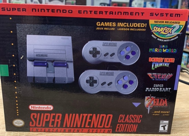 Super Nintendo Classic Mini USA original NEW. Купить Super Nintendo Classic Mini USA original NEW в магазине 66game.ru