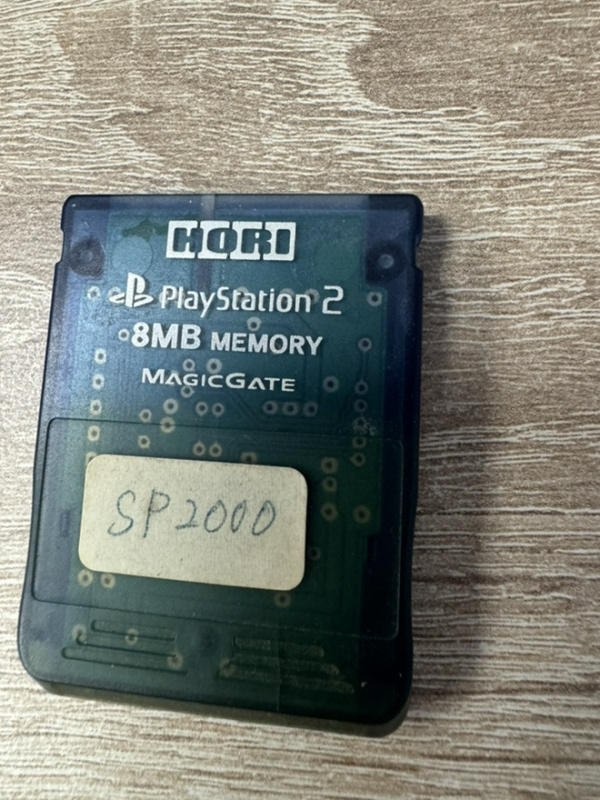 картинка Карта памяти для PS2 8 Mb оригинальная Hori голубая. Купить Карта памяти для PS2 8 Mb оригинальная Hori голубая в магазине 66game.ru