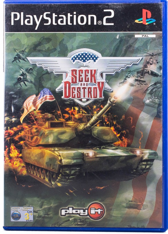 картинка Seek and Destroy [PS2] NEW. Купить Seek and Destroy [PS2] NEW в магазине 66game.ru