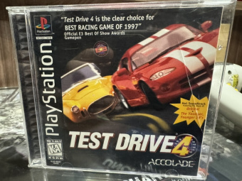 Test Drive 4 NTSC original [PS1, английская версия] USED