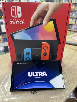 Nintendo Switch Oled Hwfly+ 128GB игры NEW 1