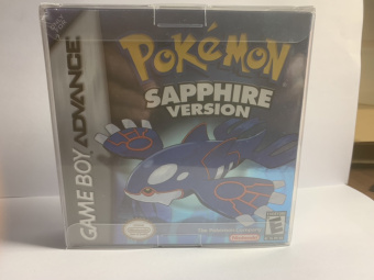 Pokemon - Sapphire Version в коробке и с сохранением [GBA] [GBA]