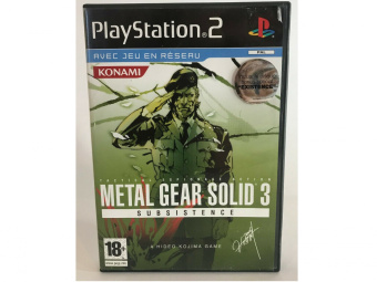 Metal Gear Solid 3 Subsistence [PS2] USED 1