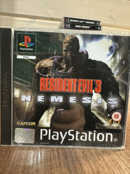 Resident Evil 3 - Nemesis original [PS1, английская версия] USED