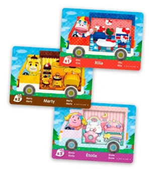 Карты Animal Crossing New Leaf + Sanrio amiibo Cards Pack  3DS, английская версия
