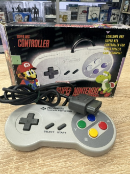 Оригинальный джойстик для SNES в коробке