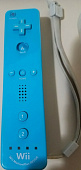 картинка Wii Remote (голубой) с Motion Plus оригинал RVL-036 USED. Купить Wii Remote (голубой) с Motion Plus оригинал RVL-036 USED в магазине 66game.ru