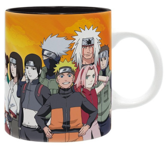 Кружка Naruto Shippuden Mug 320 ml Ninjas de Konoha subli x2 ABYMUG728  1