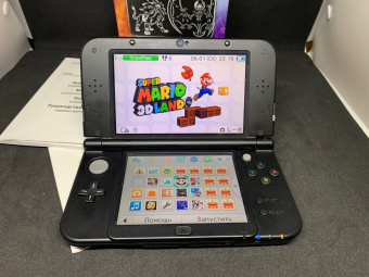 New Nintendo 3DS XL Solgaleo and Lunala Edition + Luma (Игры) [USED] 4