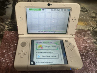 New Nintendo 3DS XL Pink-White НОВАЯ!